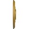 Ekena Millwork Edinburgh Ceiling Medallion (Fits Canopies up to 5 1/4"), Hnd-Painted Pharaohs Gold, 18"OD x 1 3/4"P CM18EDPGS - alternate 4